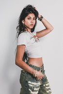 Don't try to kiss me Crop Top